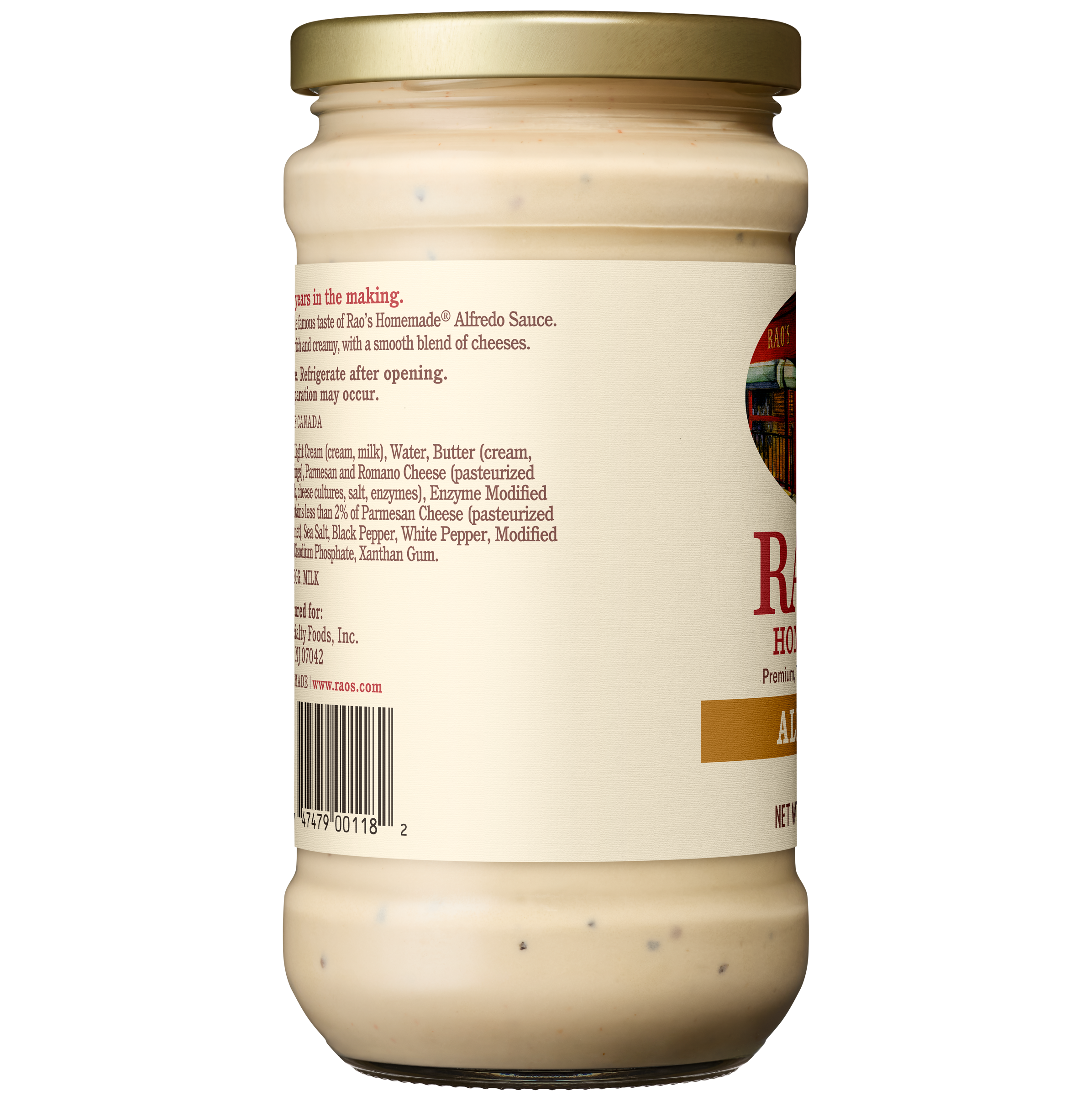 Alfredo Sauce, 15 oz - Left Image