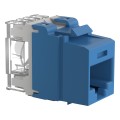 Cat 6a, Keystone Punchdown Jack, cULus Listed, UL 1863 and CAN/CSA-C22.2 (UL File E129886), T568A, T568B