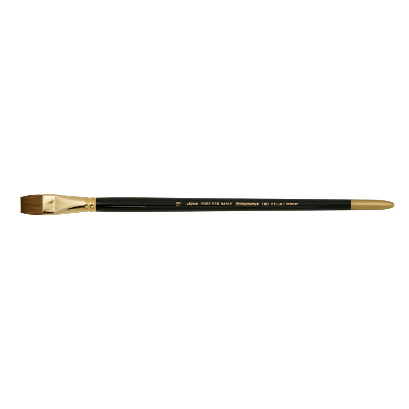Renaissance® Bright Brush, Long Handle, Size 18