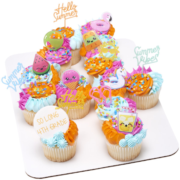 Cool Summer Treats Cupcake Rings