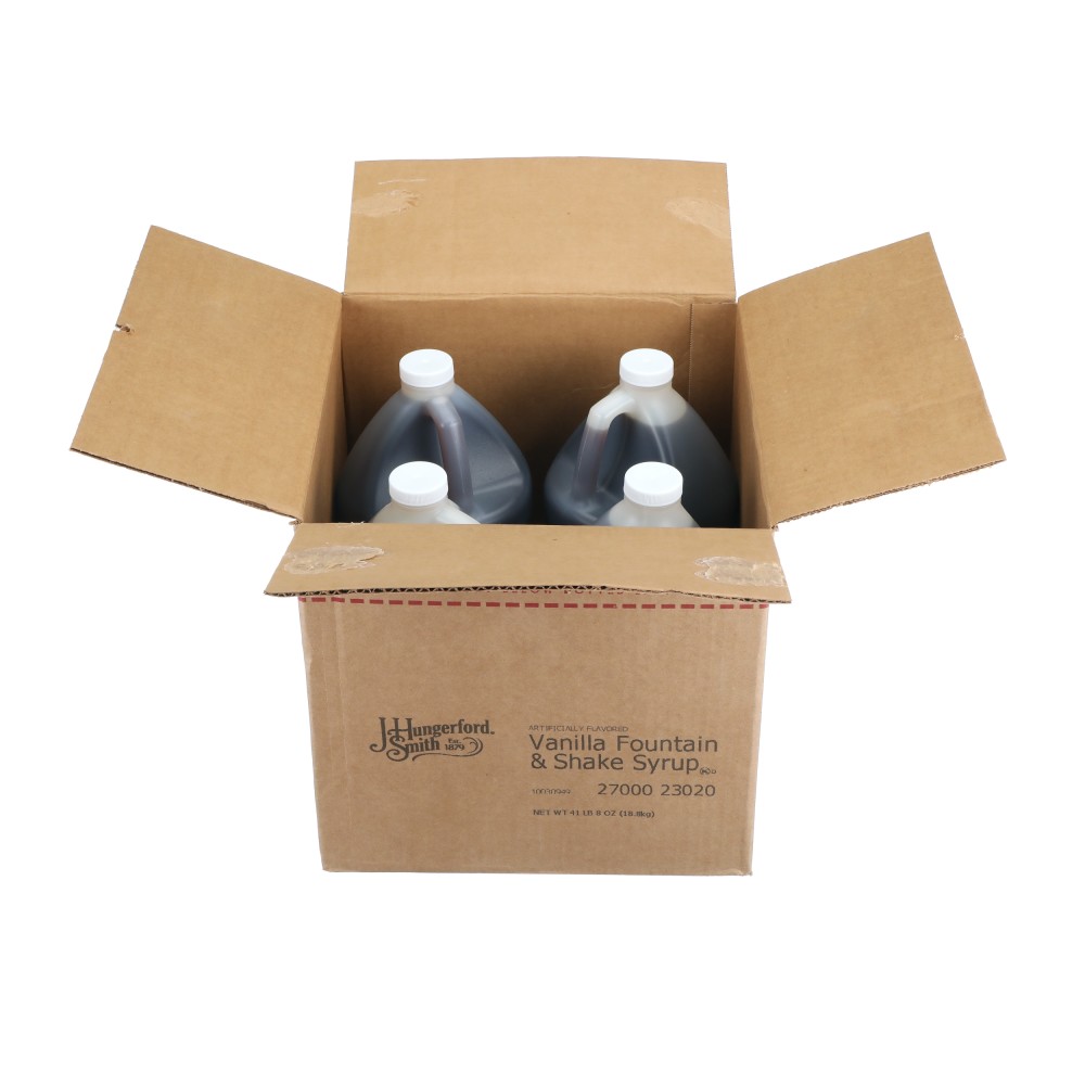 Vanilla Fountain & Shake Syrup, 1 gal jugs | Conagra Foodservice