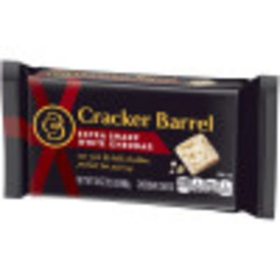 Cracker Barrel Extra Sharp White Cheddar Cheese Chunk 12 ...