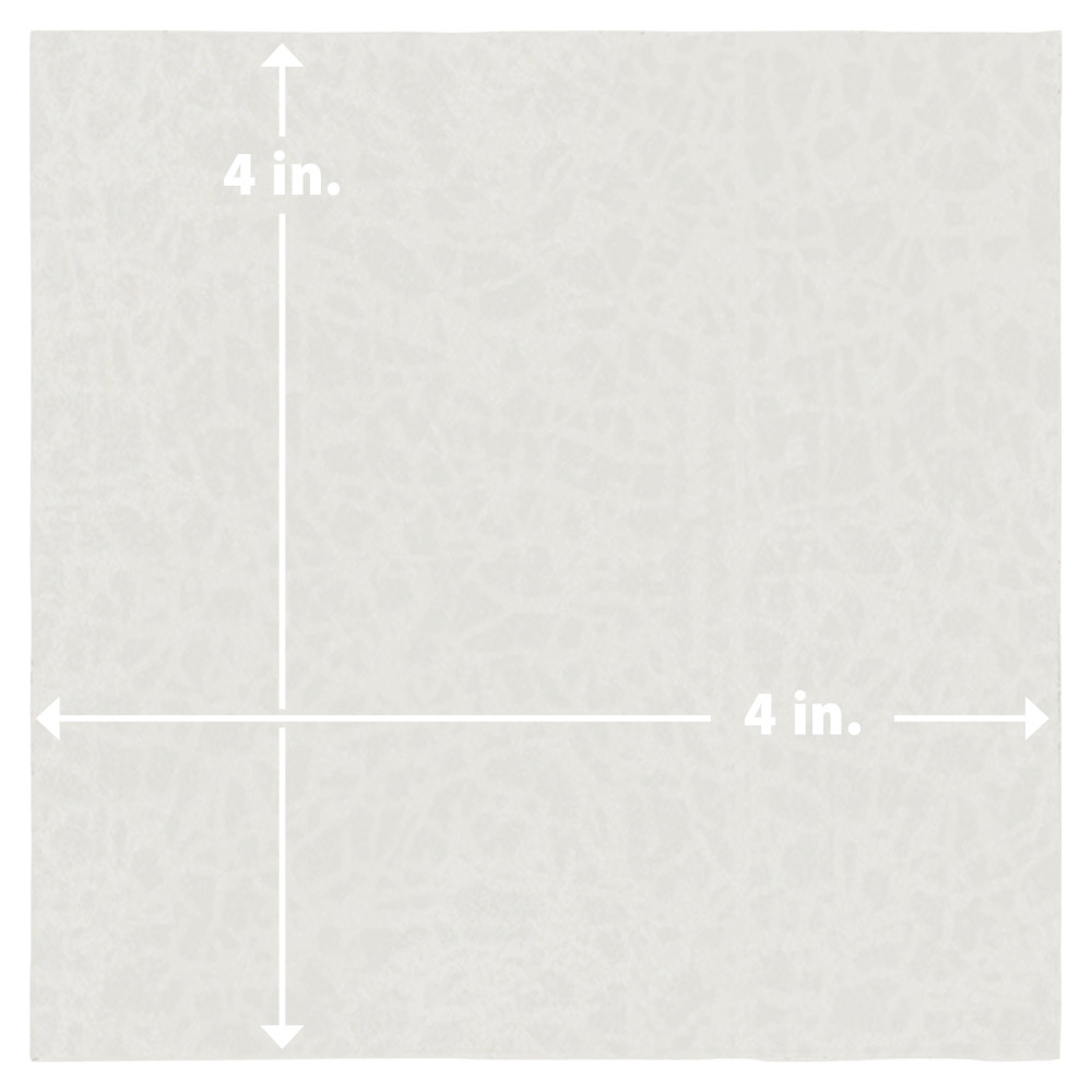Menorca White 4 in. x 4 in. Ceramic Wall Tile