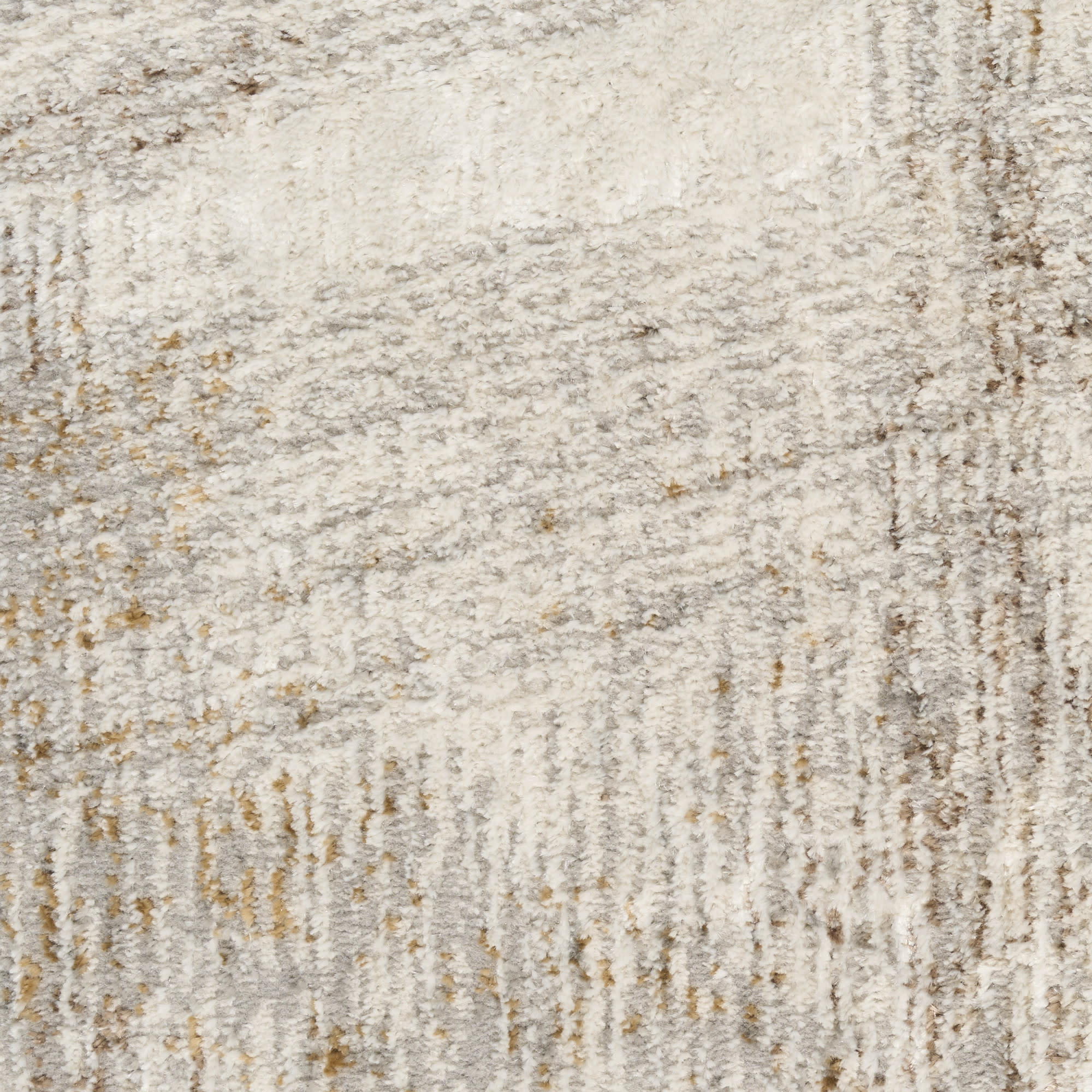Calvin Klein CK073 Compass 5'3" x 7'3" Ivory Multicolor Modern Indoor Rug