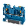 Feed-Through Terminal Block Push-In Connection 800V 24A 26-12 AWG 5.2mm W Blue 2 Connections