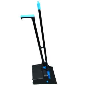Impact, Blue/Black, 11.5", Dust Pan with Broom