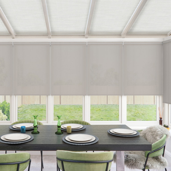 Corsica Grey Roller Blind