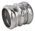 Steel City® Compression Coupling Zinc Plated Steel EMT Conduit 2 in.