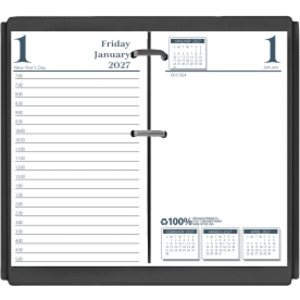 Recycled Desk Calendar Refill, 3.5" x 6"