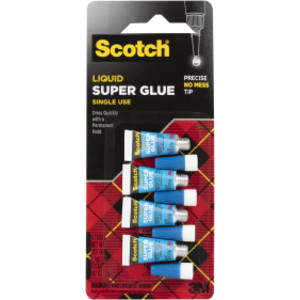Super Glue Liquid, Single Use, Pack of 4