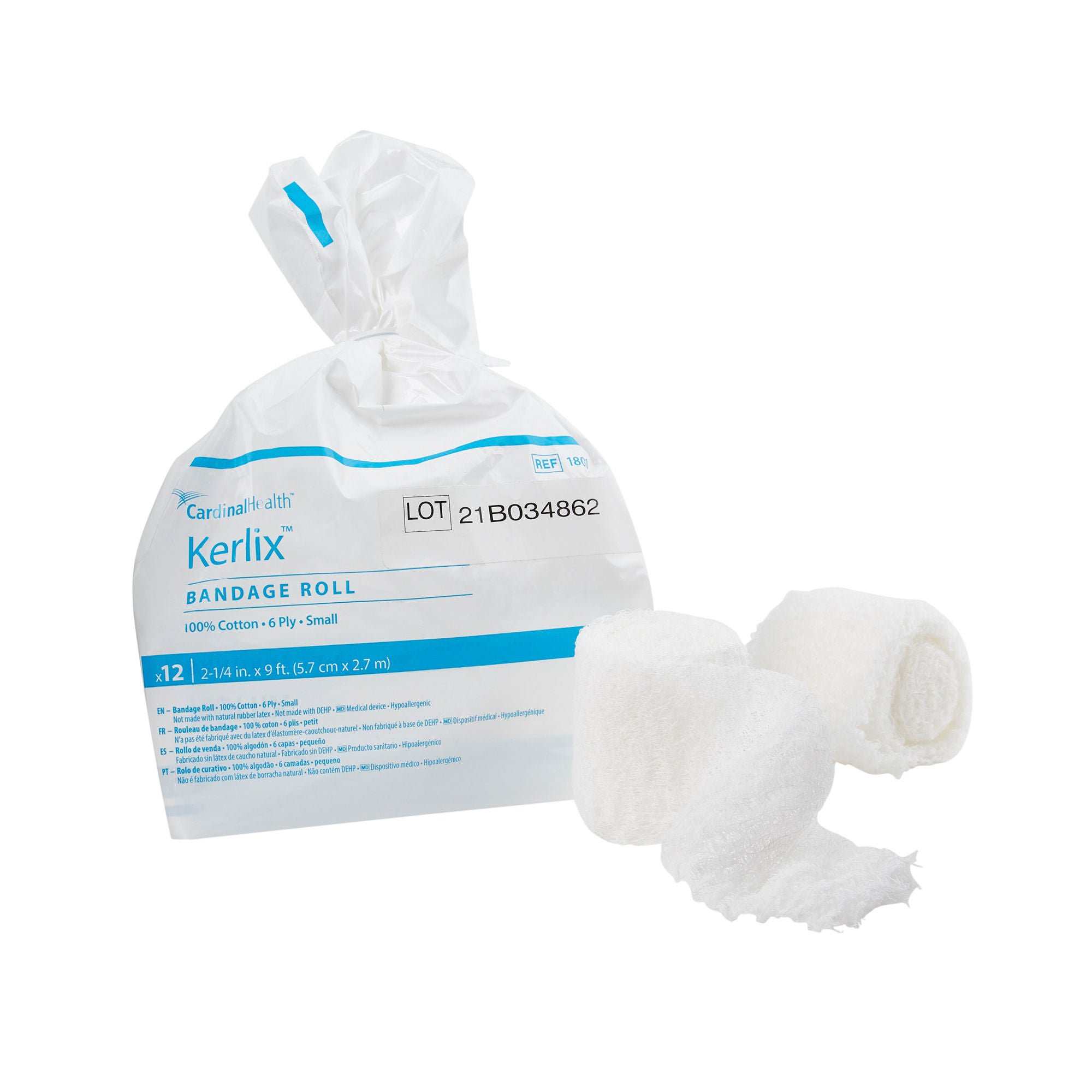 Kerlix™ Fluff Bandage Roll, 2-1/4 Inch x 3 Yard, Six-Ply