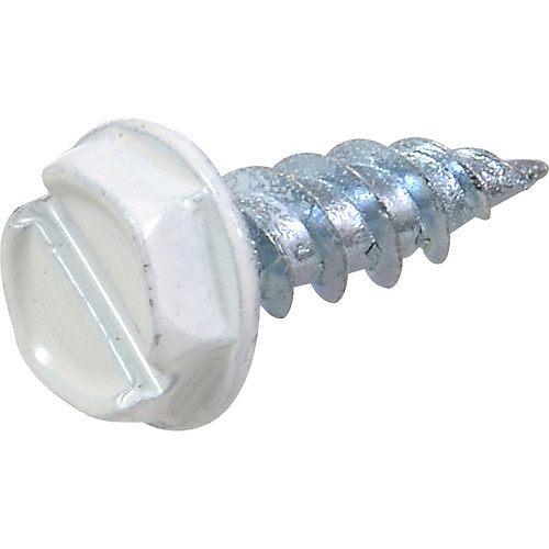 Slotted Hex Painted Head Gutter Assembly Screws #7 x 1/2