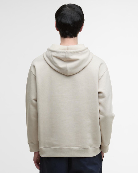 Felpa con cappuccio oversize in cotone spazzolato Nicholas
