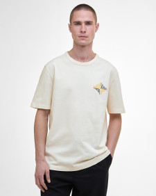 Barbour International x Saturdays NYC Graphic T-Shirt Whisper White