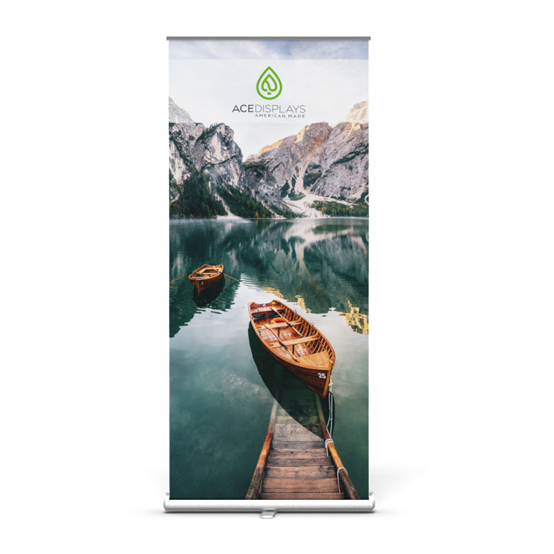 33"w x 80"h PET Vinyl Graphic