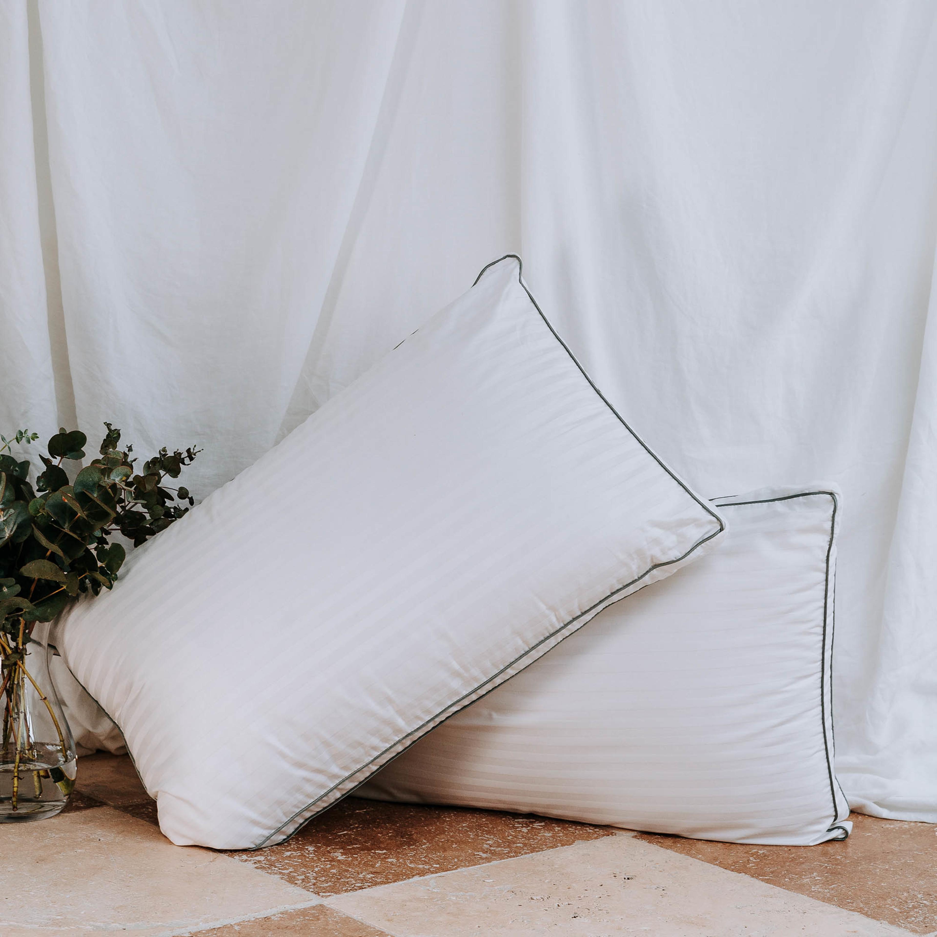 Lifestyle image of the Bambi Moodmaker Superior Pillow from Forty Winks