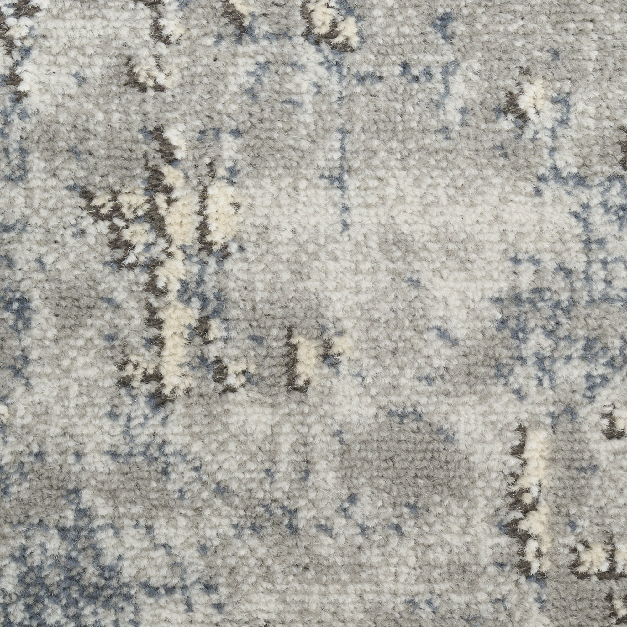 Nourison Quarry 7'10" x 9'10" Dark Grey Modern Indoor Rug