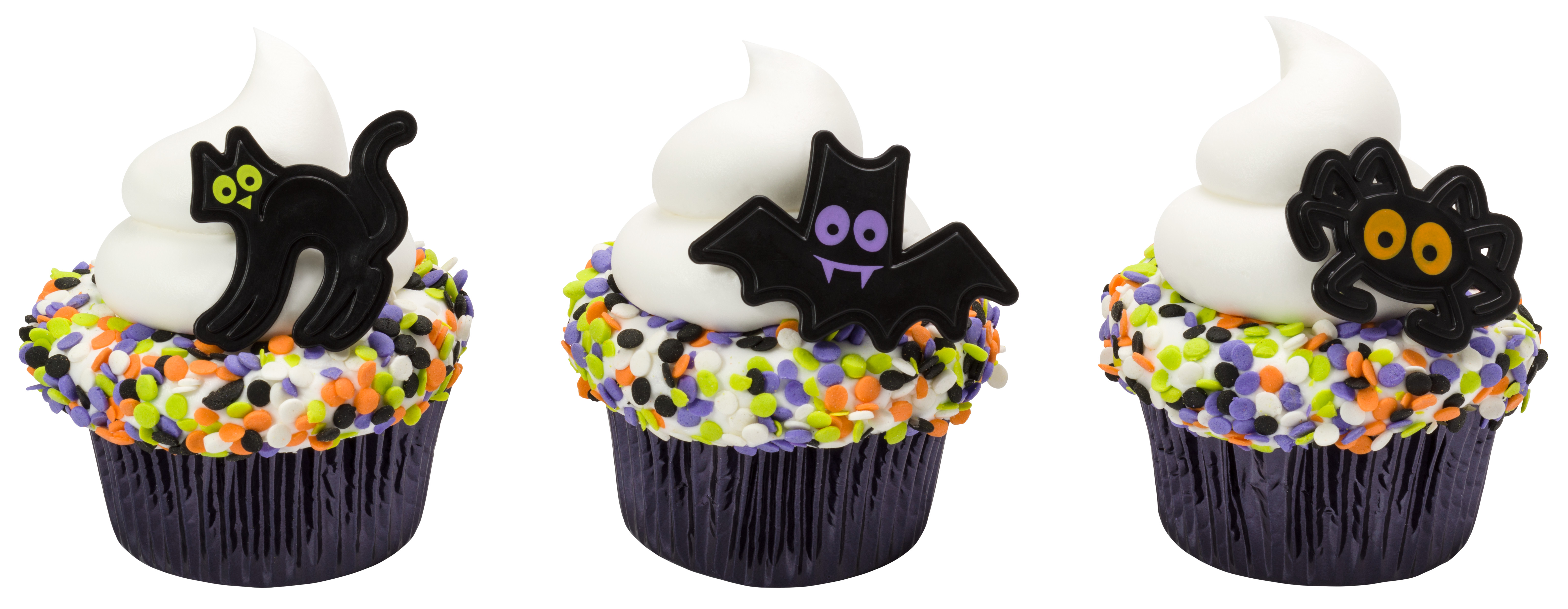 Classic Halloween Characters Cupcake Rings DecoPac