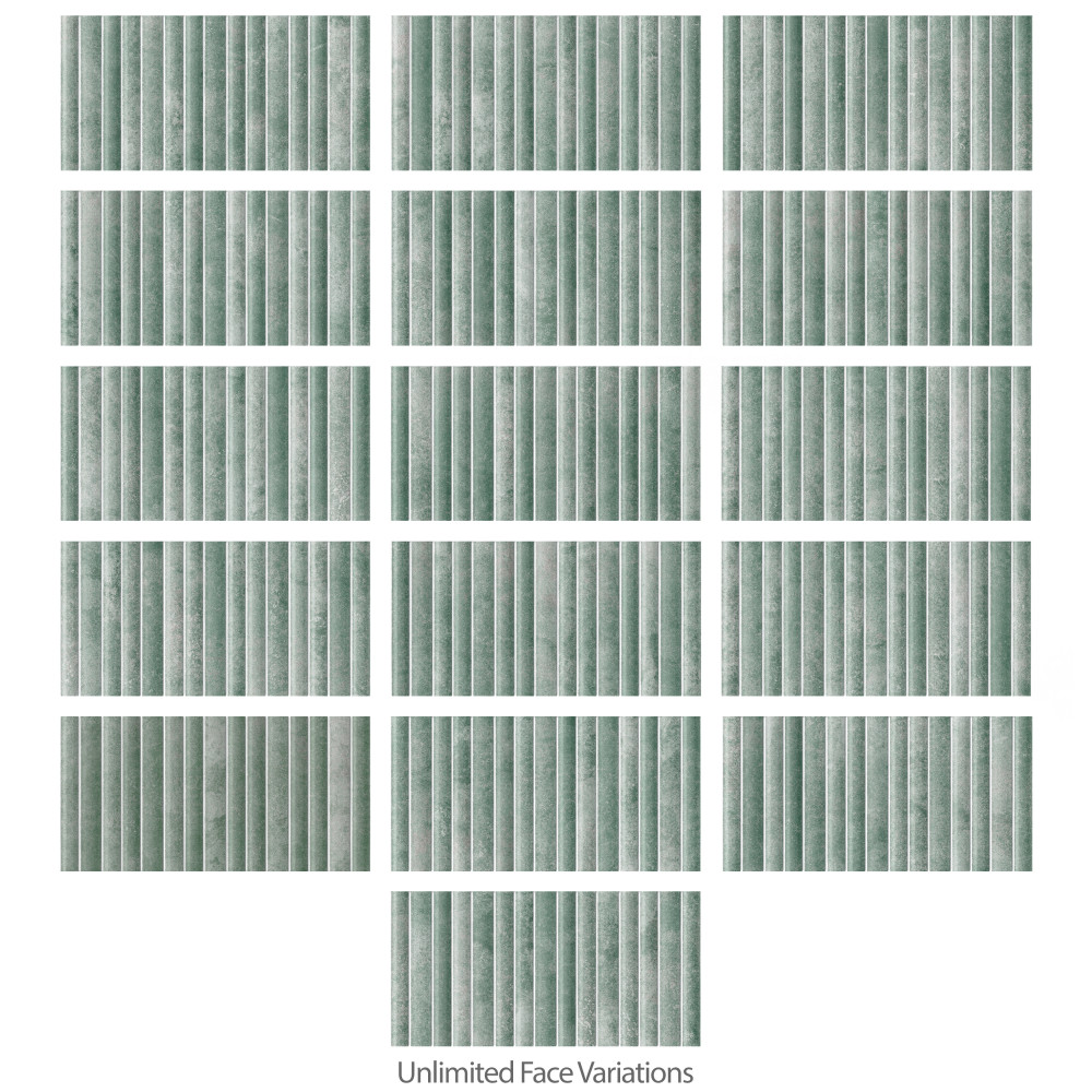 Sample – Rubik Aloe Ceramic Wall Tile