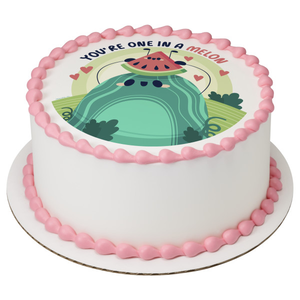 You're One In A Melon PhotoCake® Edible Image®