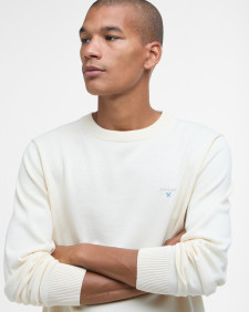 Maglione girocollo in cotone compatto Lingwood 