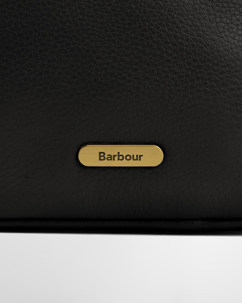 Borsa a secchiello in pelle Cedar Black