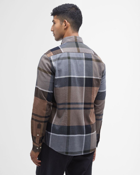 Camicia Dunoon a maniche lunghe dalla vestibilità leggermente aderente