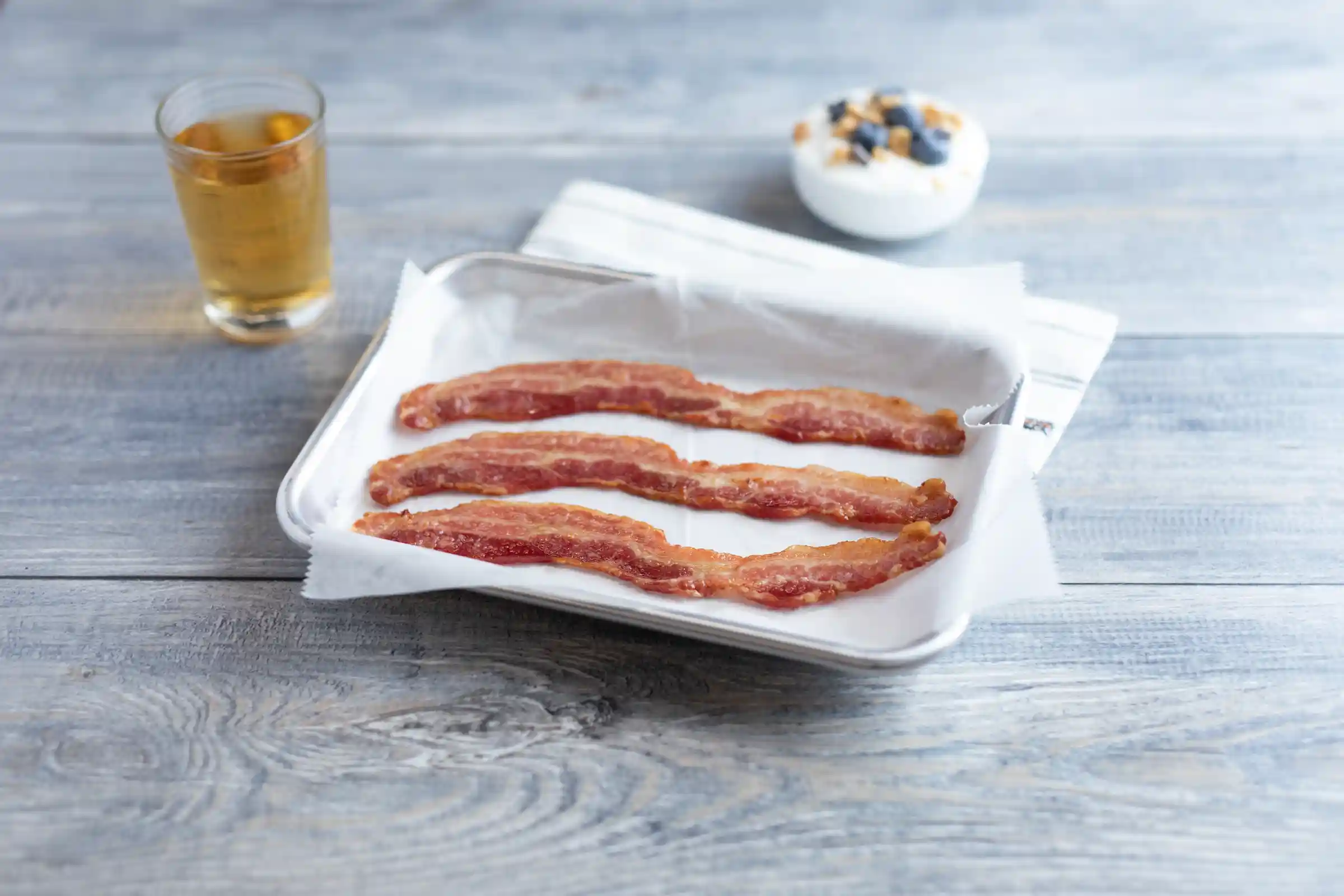 Wright® Brand Naturally Hickory Smoked Thick Sliced Bacon, Bulk, 15 Lbs, 5 Slices/Inch, Frozen_image_1
