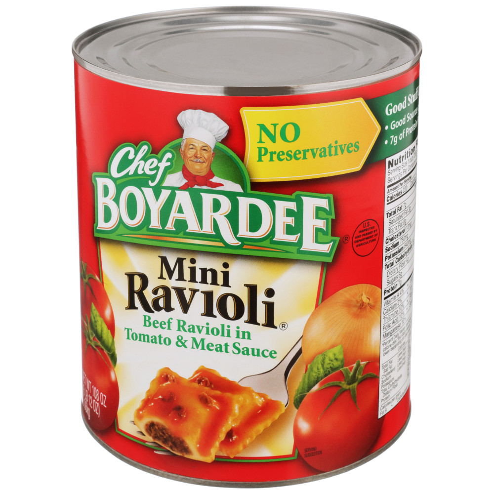 Mini Ravioli 10 Can Conagra Foodservice