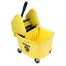 Impact, Combo 4000, 35qt, Mop Bucket w/ Downpress Wringer, Yellow