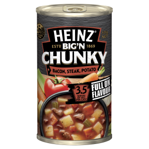  Heinz® Big'N Chunky Bacon, Steak, Potato Soup 535g 