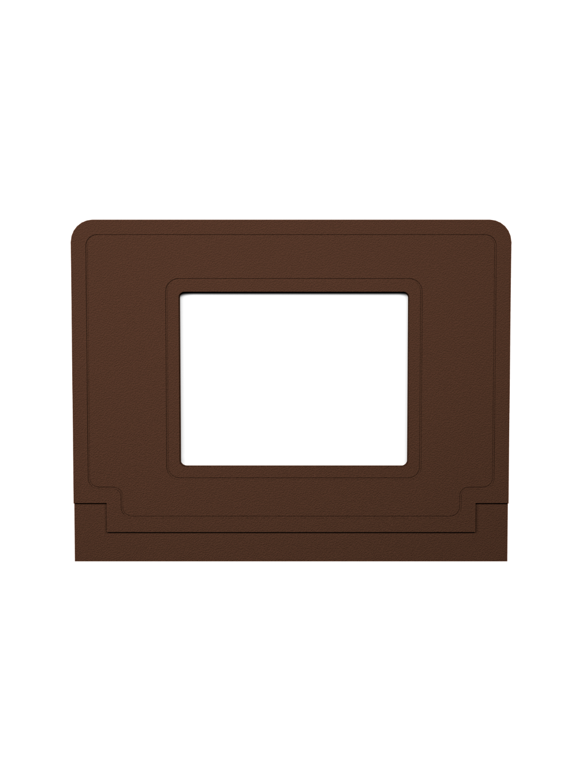 VISION – Single – Sign Frame – Brown