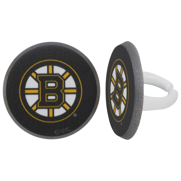 NHL® Team Puck Cupcake Rings