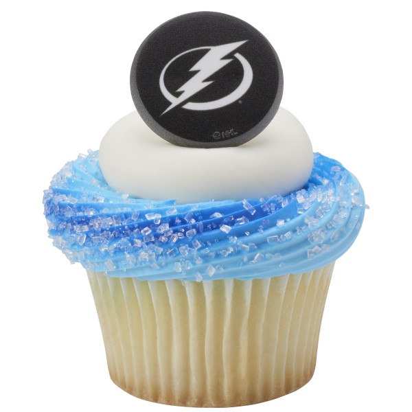 NHL® Team Puck Cupcake Rings