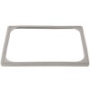 Half-size high-temperature silicone pan band in gray