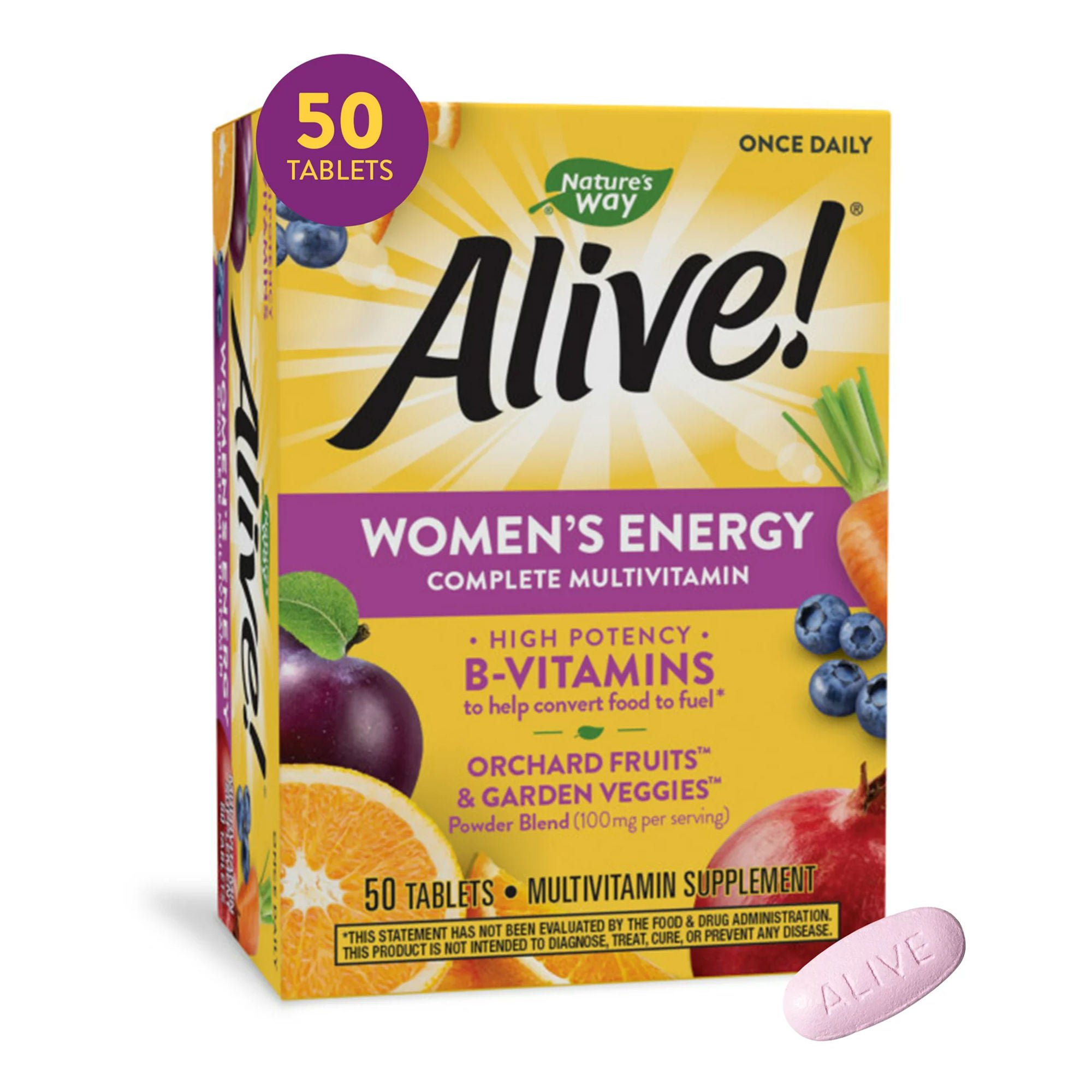 Nature's Way Alive!® Women's Energy Complete Multivitamin Tablets