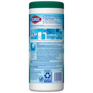 Clorox, Disinfecting Wipes, Fresh Scent , 35 Wipes/Container
