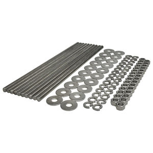 Threaded Rod Hardware Kit, Stainless Steel, 3/8 (Rod) in. Dia