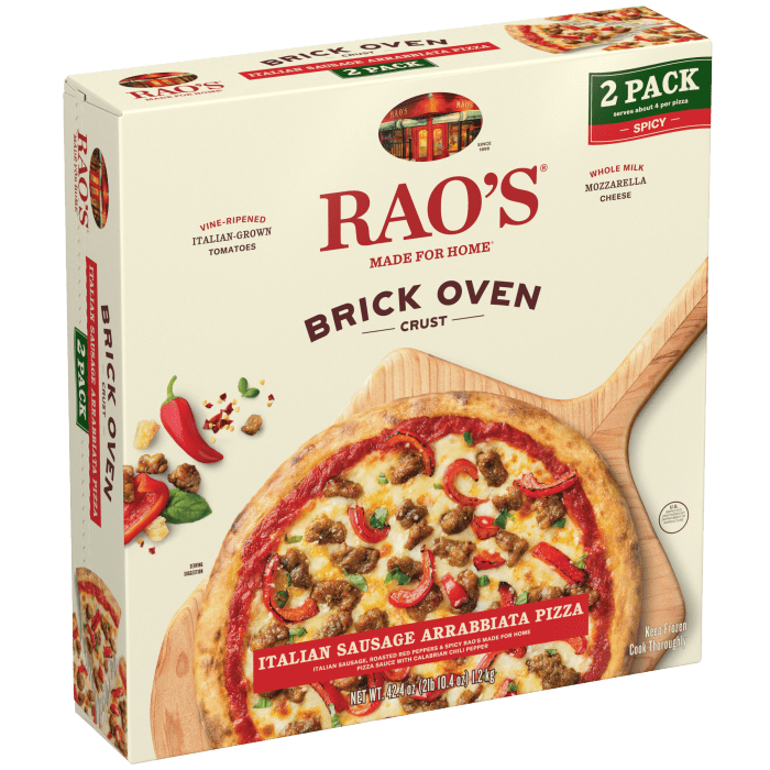 Italian Sausage Arrabbiata Frozen Pizza, 21.2 oz - Left angle Image
