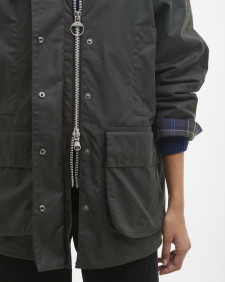 Barbour x ARKET Women's Fairgame Waxed Jacket Sage