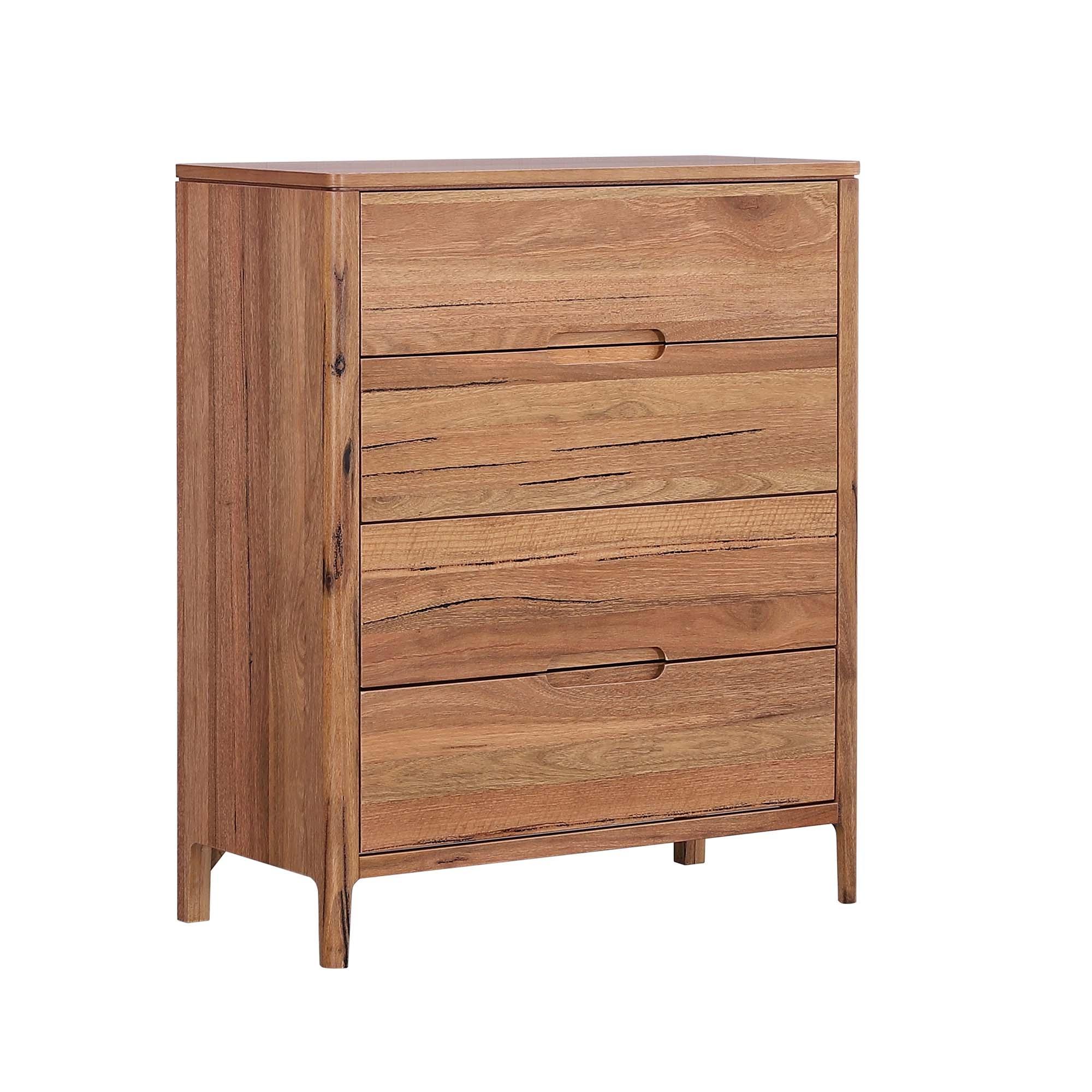 Product image of the  Broulee Tallboy (4 Drawer), Natural from Forty Winks