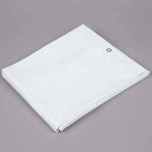 Bobrick, Shower Curtain, 42" W x 72" H, Matte White