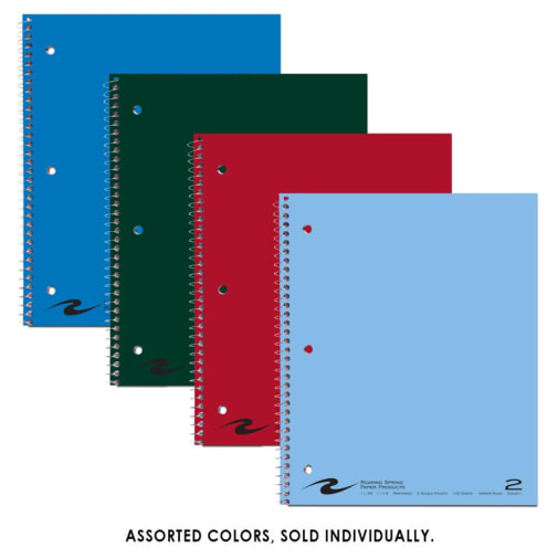 2 Subject College Ruled Notebook