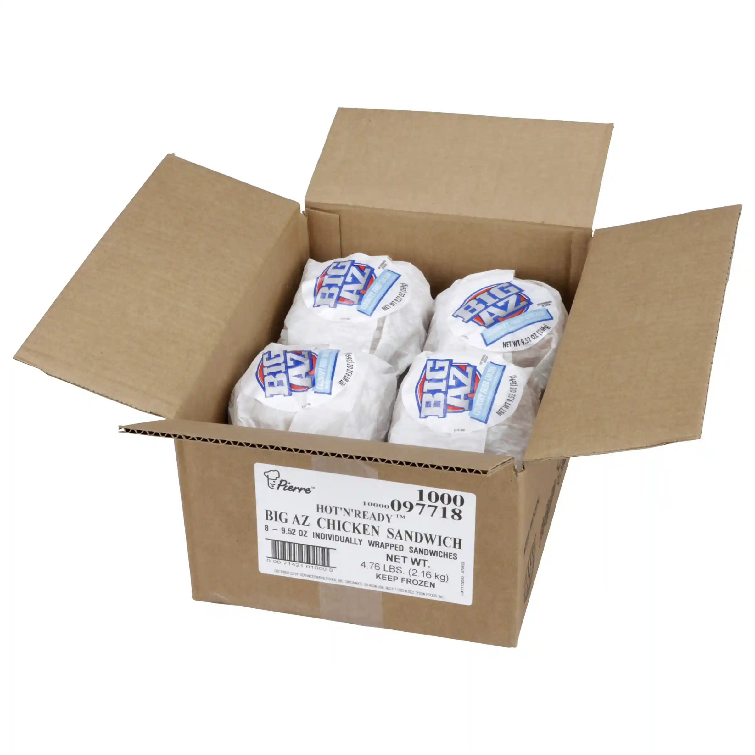 BIG AZ® Country Fried Chicken And Cheese Sandwich_image_4