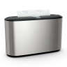 Tork, H2 Xpress Countertop, Multi-fold Folded Towel Dispenser, Stainless Steel