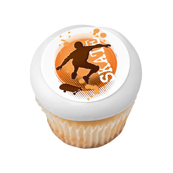 Skateboarder PhotoCake® Edible Image®