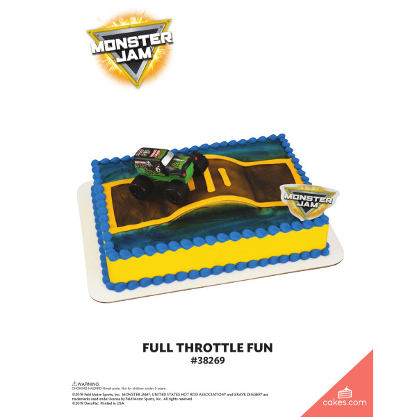 Monster Jam® Full Throttle Fun The Magic of Cakes® Page