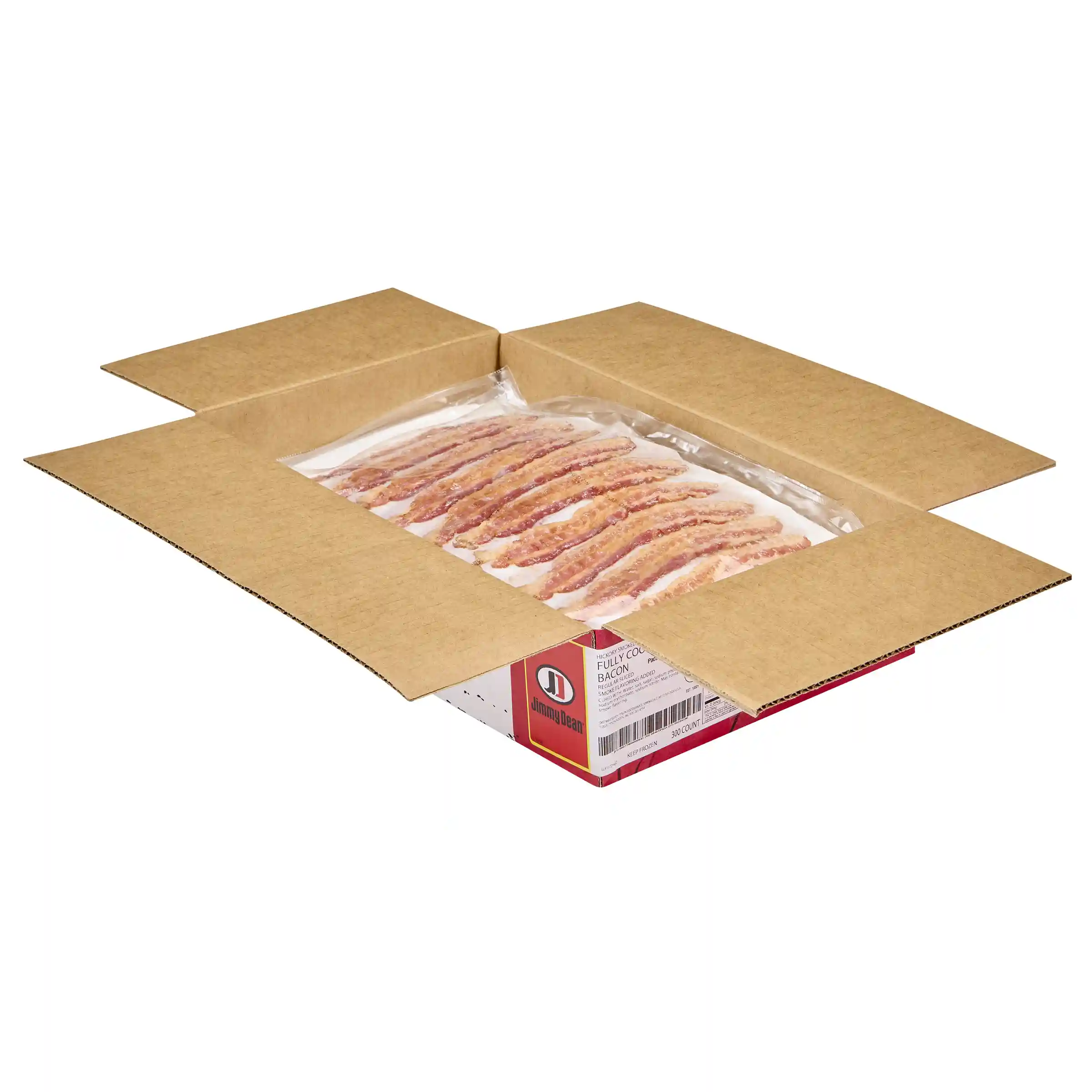 Jimmy Dean® Fully Cooked Hickory Smoked Regular Bacon Slices_image_4