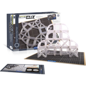 PowerClix&reg; Frames, Clear, Magnetic Building Set, 74 Pieces