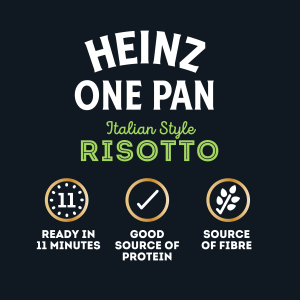  Heinz One Pan Italian Style Risotto Frozen Meal 600g 